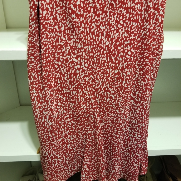 Cato skirt - red w/ white polka dots - Picture 5 of 5